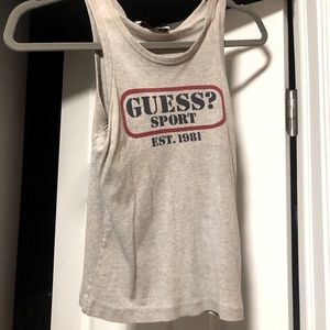 vintage guess sport tank top
